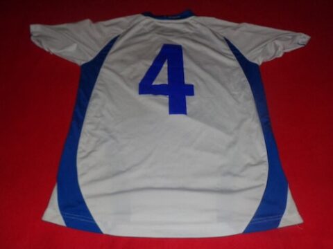 EL SALVADOR NATIONAL TEAM JERSEY MATCH WORN | mrmatchworn.mx