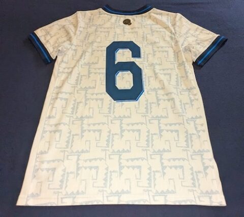 EL SALVADOR NATIONAL TEAM JERSEY MATCH WORN | mrmatchworn.mx