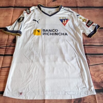 LIGA DE QUITO TEAM JERSEY MATCH WORN LIBERTADORES CUP