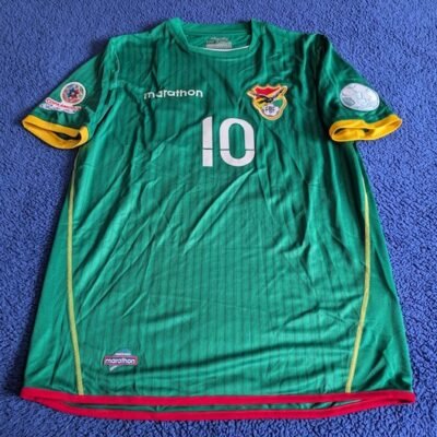 BOLIVIA NATIONAL TEAM JERSEY MATCH WORN COPA AMERICA 2015