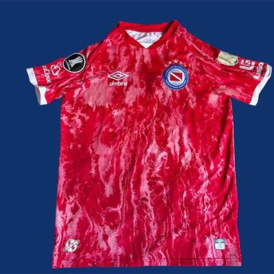 ARGENTINOS JUNIORS TEAM JERSEY MATCH WORN LIBERTADORES 2023