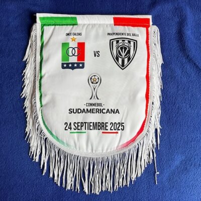 ONCE CALDAS VS IDV PENNANT SWAP CAPTAIN SUDAMERICAN CUP 2025