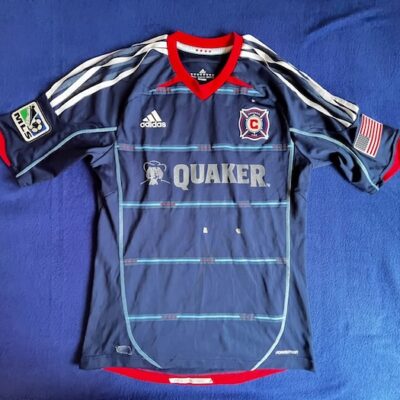 CHICAGO FIRE TEAM JERSEY MATCH WORN PAPPA