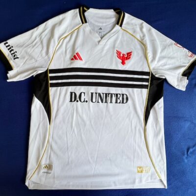 DC UNITED TEAM JERSEY MATCH WORN
