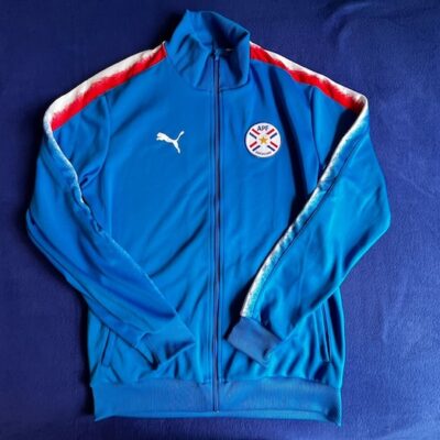 PARAGUAY NATIONAL TEAM HIMN JACKET USED BY PLAYER