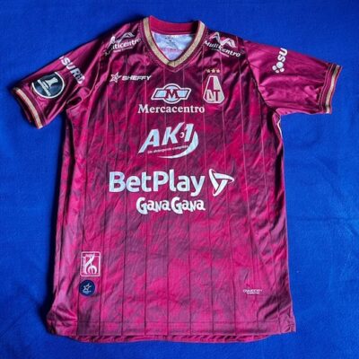 DEPORTES TOLIMA JERSEY MATCH WORN LIBERTADORES