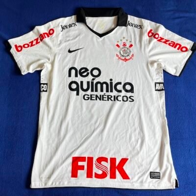CORINTHIANS TEAM JERSEY MATCH WORN 4