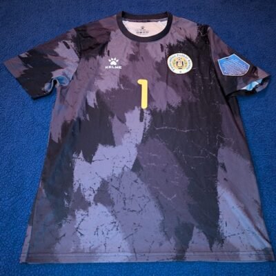 CURAZAO NATIONAL TEAM JERSEY MATCH WORN GOALKEEPER