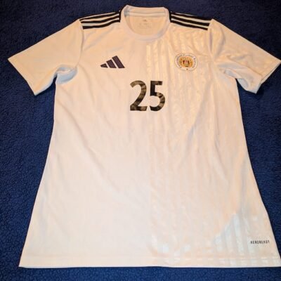 CURAZAO NATIONAL TEAM JERSEY MATCH WORN FRIENDLY