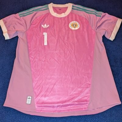 CURAZAO NATIONAL TEAM JERSEY MATCH WORN GOALKEEPER ROOM