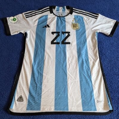 ARGENTINA JERSEY MATCH WORN SUDAMERICANO U 20