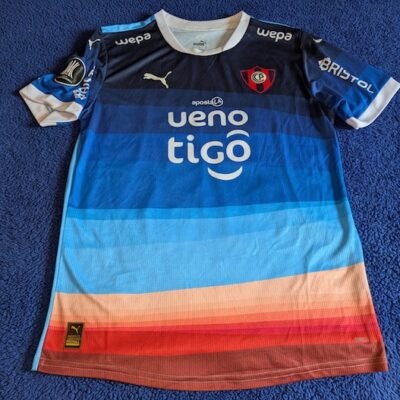 CERRO PORTEÑO TEAM JERSEY MATCH WORN DOMINGUEZ LIBERTADORES 2025