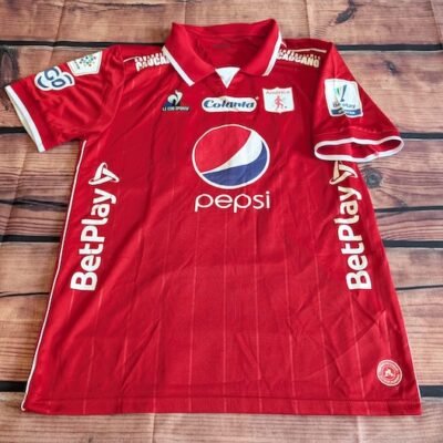 AMERICA DE CALI TEAM JERSEY MATCH WORN 15