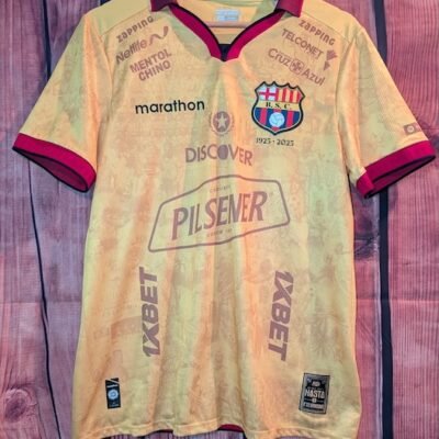 BARCELONA GUAYAQUIL JERSEY MATCH WORN SOUZA 2025 CENTURY