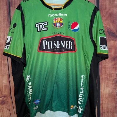 BARCELONA TEAM JERSEY MATCH WORN GOALKEEPER 2013