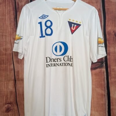 LIGA DE QUITO TEAM JERSEY MATCH WORN 2011