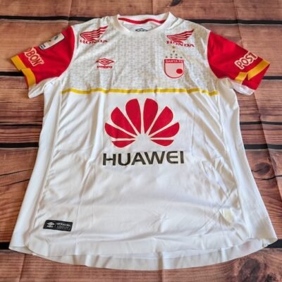 INDEPENDIENTE SANTA FE TEAM JERSEY MATCH WORN TORRES LIBERTADORES CUP